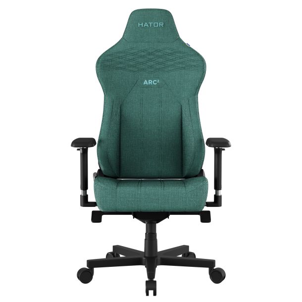 Крісло геймерське Hator Arc 2 Fabric Чорний, Emerald (781470327) в Киеве