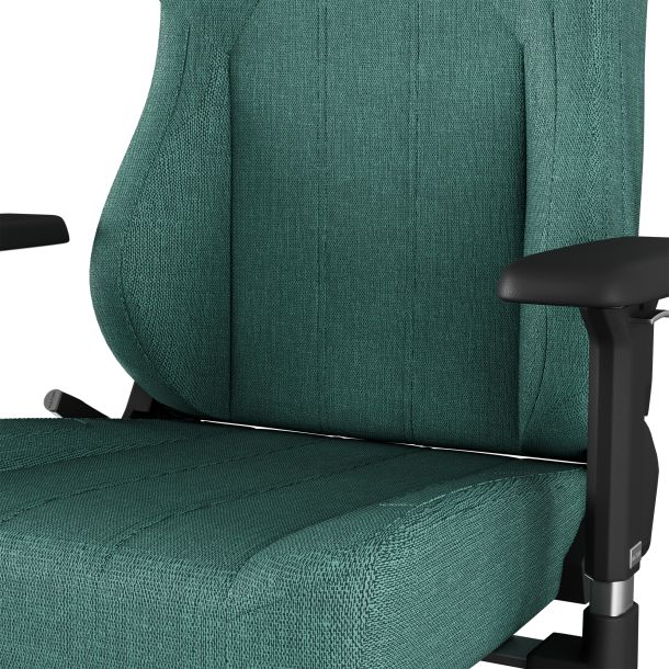 Крісло геймерське Hator Arc 2 Fabric Чорний, Emerald (781470327) недорого