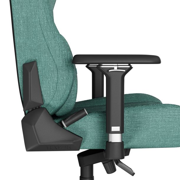 Крісло геймерське Hator Arc 2 Fabric Чорний, Emerald (781470327) купить