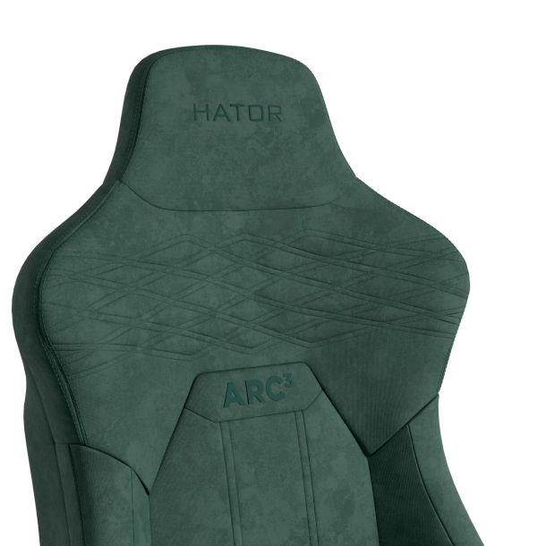 Кресло геймерское Hator Arc 3 XL Velour Emerald (781489162) дешево