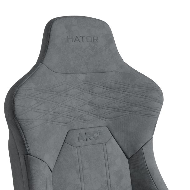 Кресло геймерское Hator Arc 3 XL Velour Grey (781489161) дешево