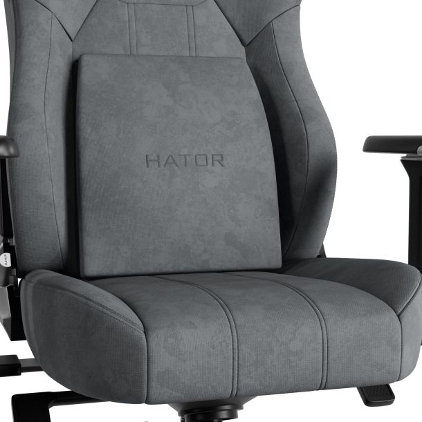 Кресло геймерское Hator Arc 3 XL Velour Grey (781489161) kupistul