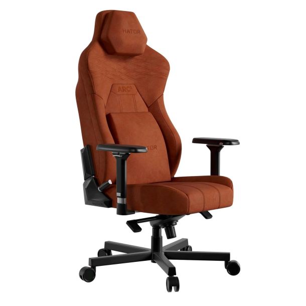 Крісло геймерське Hator Arc 3 XL Velour Orange (781489163) дешево