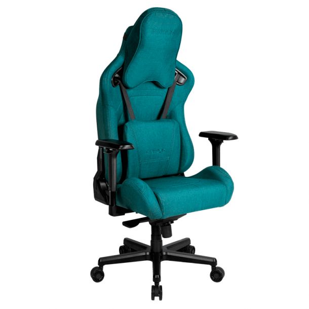Кресло геймерское Hator Arc Fabric Черный, Emerald (78721316) в Украине