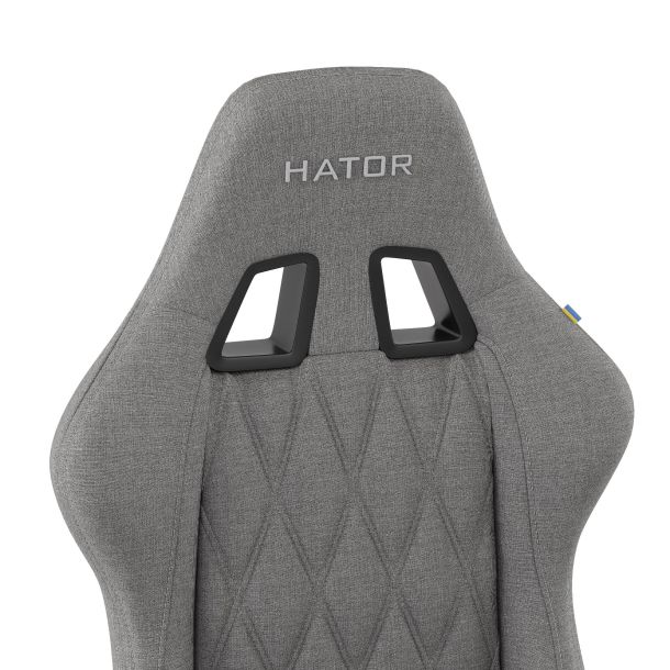 Крісло геймерське Hator Darkside 2 Fabric Сірий (781469439) дешево