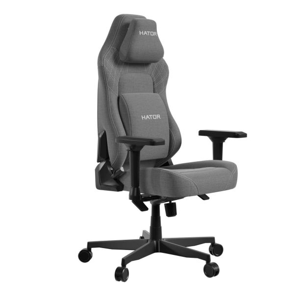 Кресло геймерское Hator Darkside 3L PRO Fabric Grey (781489168) kupistul