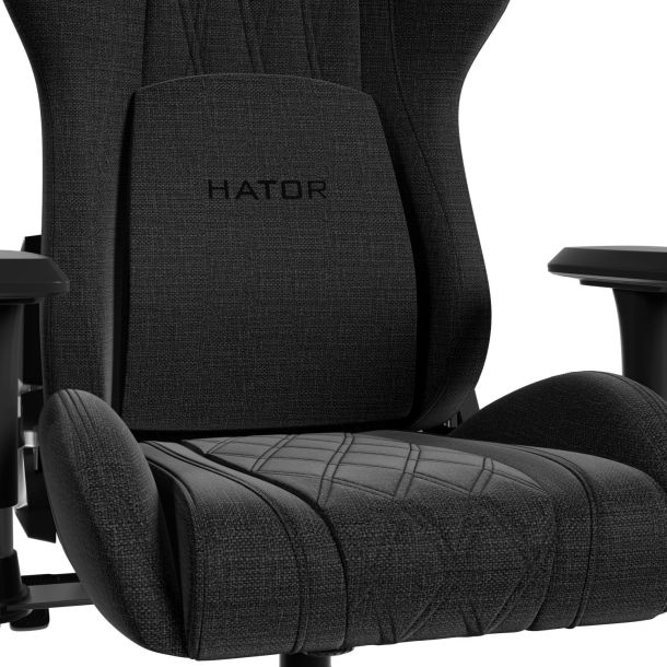Кресло геймерское Hator Darkside 3M Fabric Black (781489172) в Киеве