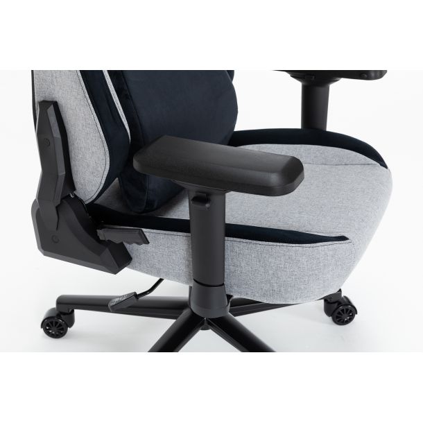 Кресло геймерское GamePro GC715 Linen fabric Dark grey (971033032) цена