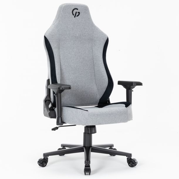 Кресло геймерское GamePro GC715 Linen fabric Dark grey (971033032) kupistul