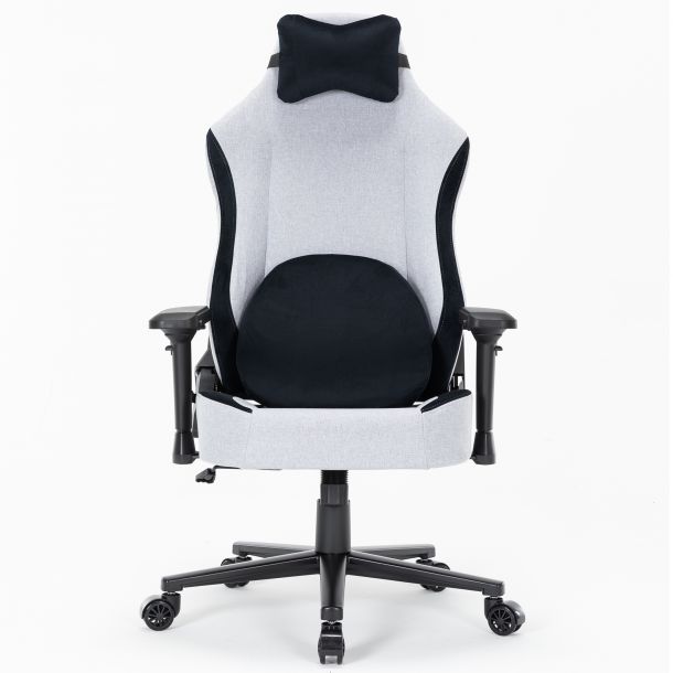 Крісло геймерське GamePro GC715 Linen fabric Light grey (971033031) цена