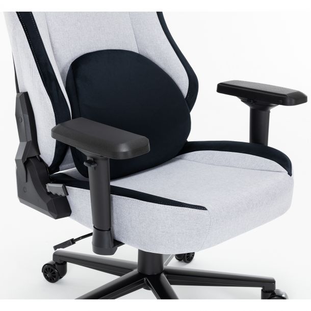 Крісло геймерське GamePro GC715 Linen fabric Light grey (971033031) цена