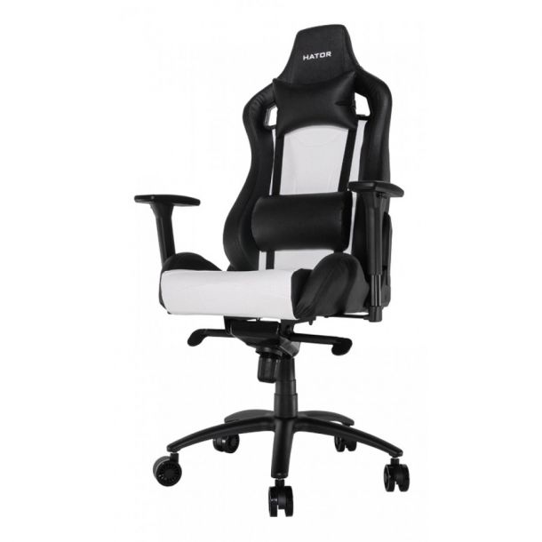 Кресло геймерское Hator Apex Черный, Белый (78446758) в Киеве