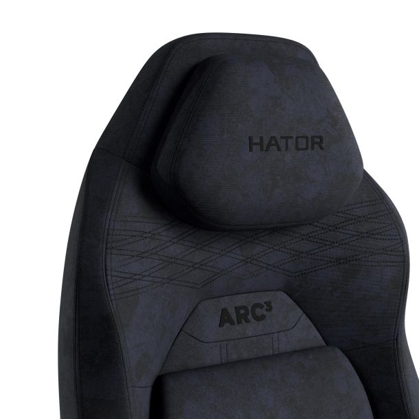 Кресло геймерское Hator Arc 3 L Velour Black (781489282) дешево