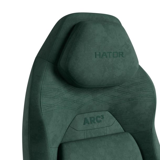 Кресло геймерское Hator Arc 3 L Velour Emerald (781489284) с доставкой