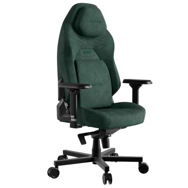 Кресло геймерское Hator Arc 3 L Velour Emerald (781489284) дешево