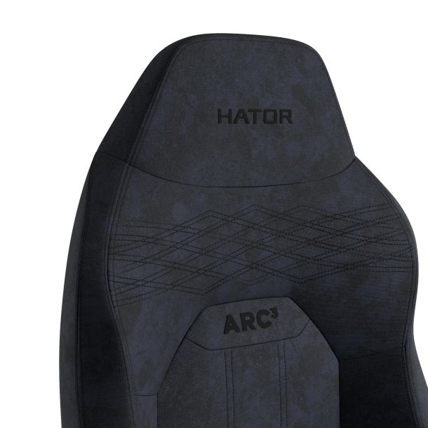 Крісло геймерське Hator Arc 3 S Velour Black (781489285) дешево