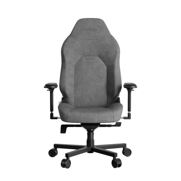 Крісло геймерське Hator Arc 3 S Velour Grey (781489348) фото