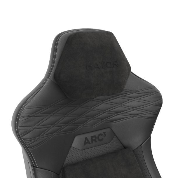 Кресло геймерское Hator Arc 3 XL PU Black (781489355) с доставкой