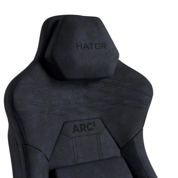 Крісло геймерське Hator Arc 3 XL Velour Black (781489350) дешево