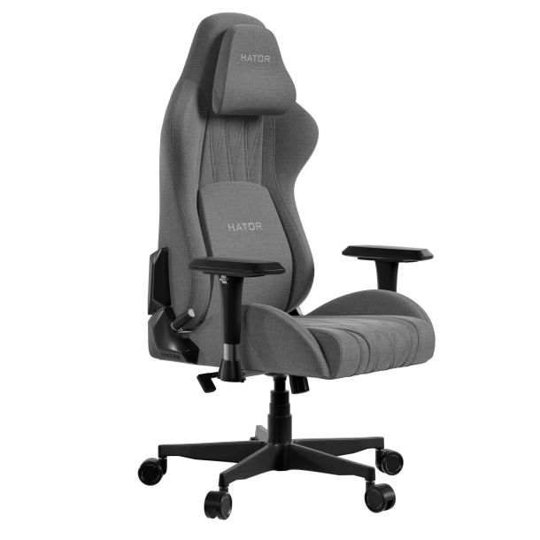 Крісло геймерське Hator Darkside 3M Fabric Grey (781489351) дешево