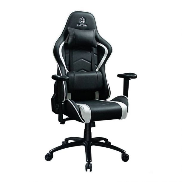 Крісло геймерське Hator Sport Essential Чорний, Білий (78450016) купить