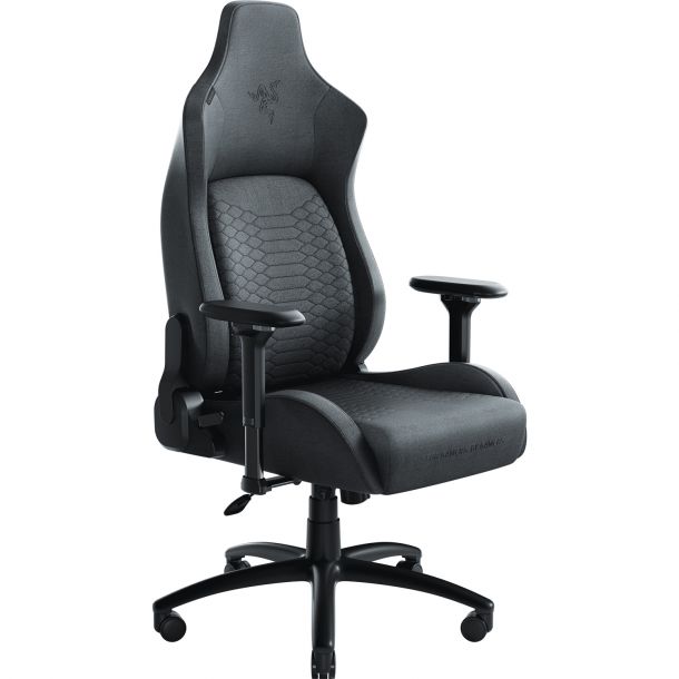 Кресло геймерское Iskur Fabric XL Черный, Серый (79518266) kupistul