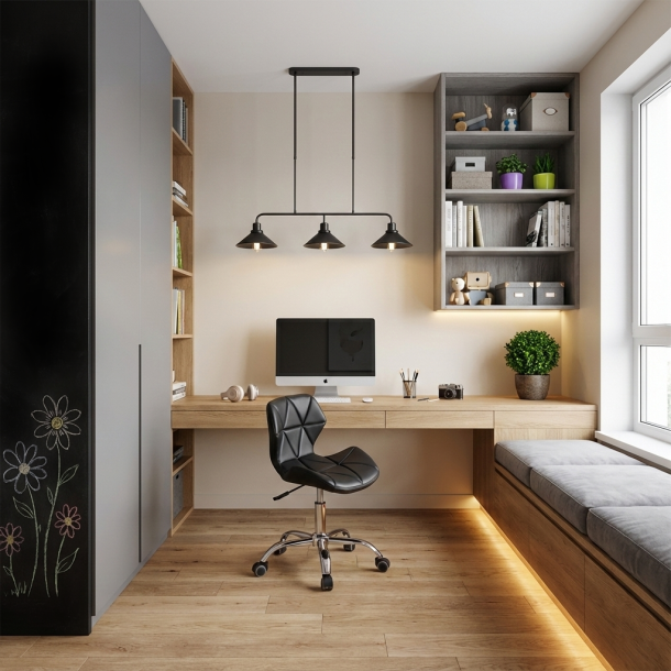 Кресло HATTA Astra New Eco Черный (44382483) в Киеве