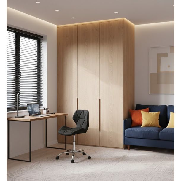 Кресло HATTA Astra new Velvet Черный (44478918) в Киеве