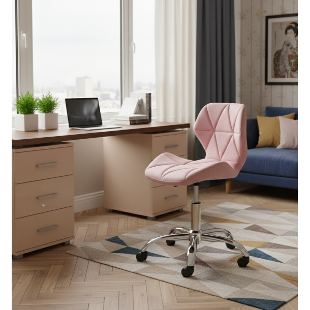 Кресло HATTA Astra new Velvet Розовый (44513022) kupistul