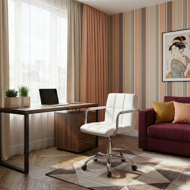 Кресло HATTA Dublin Arm Eco Белый (44406331) в Киеве