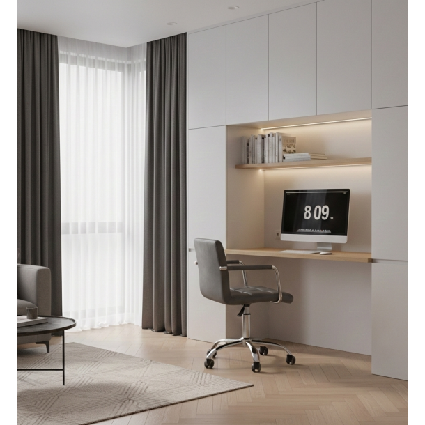 Кресло HATTA Dublin Arm Eco Темно-серый (44512970) в Киеве
