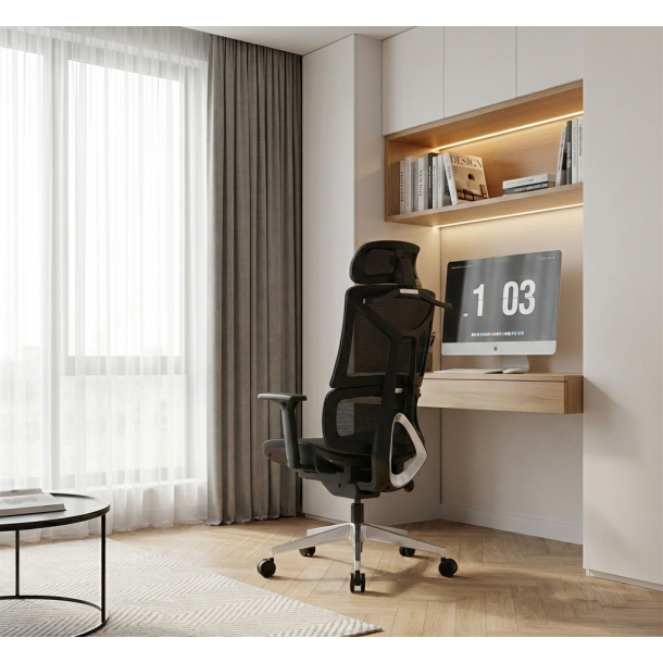 Крісло HATTA Urban Mesh Pro Чорний (44850105) в Украине