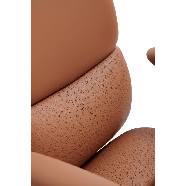 Кресло ICONTRON AURUM CHAIR Caramel graphite (1781485763) цена