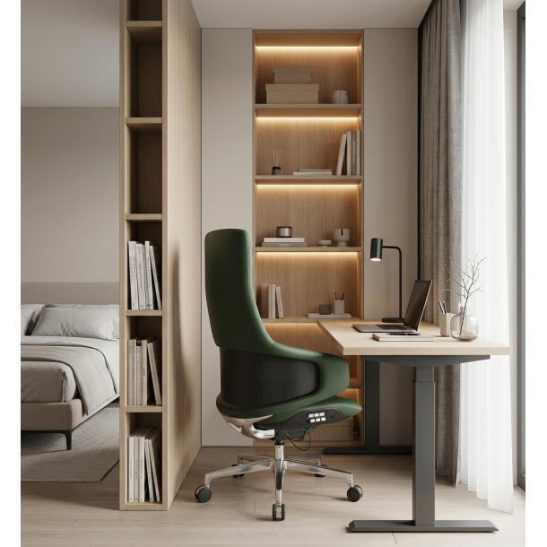 Кресло ICONTRON FORM CHAIR Emerald graphite (1781485764) kupistul