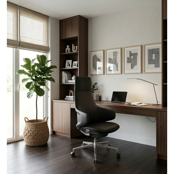 Кресло ICONTRON FORM CHAIR Shadow black (1781489186) kupistul