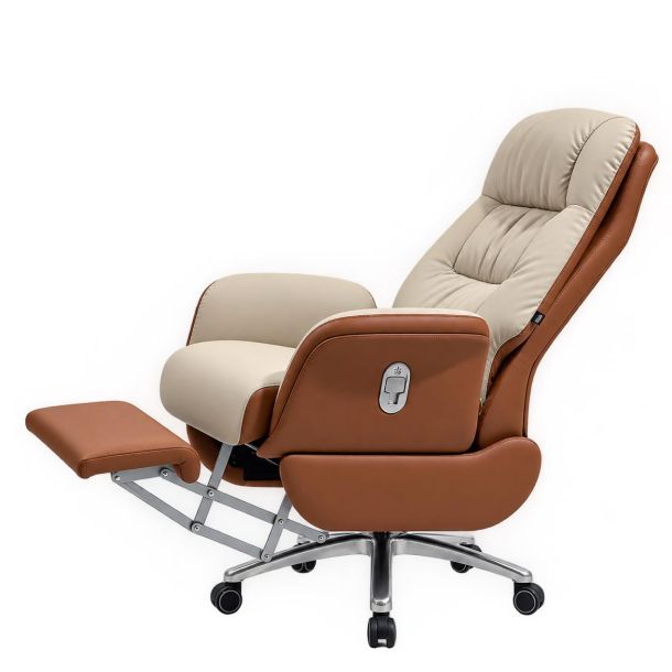 Кресло ICONTRON GRAVITY Prime chair Ivory white, Caramel (1781490016) недорого