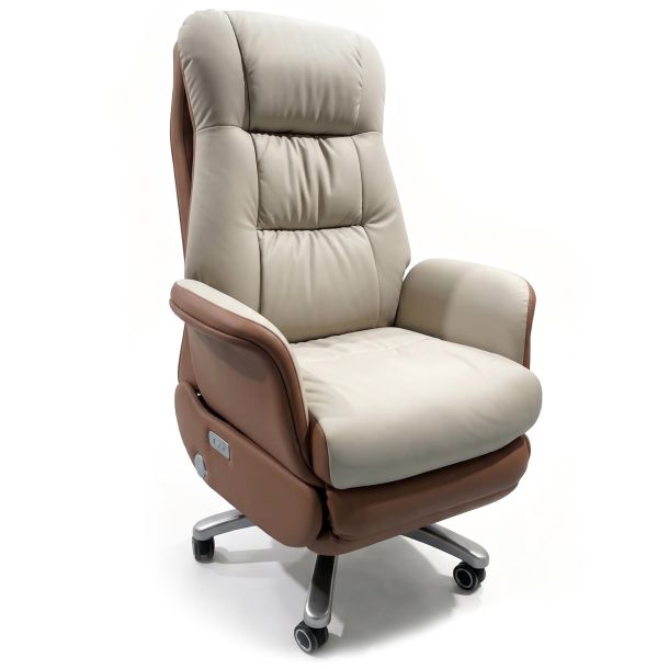 Кресло ICONTRON GRAVITY Prime chair Ivory white, Caramel (1781490016) купить