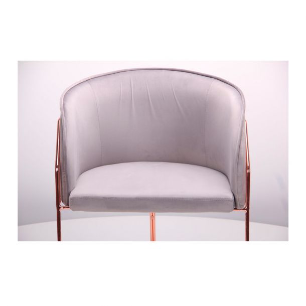 Кресло Kagu Светло-серый, Rose gold (08442621) kupistul