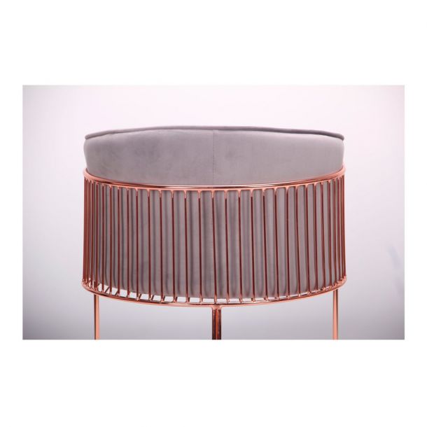 Кресло Kagu Светло-серый, Rose gold (08442621) купить