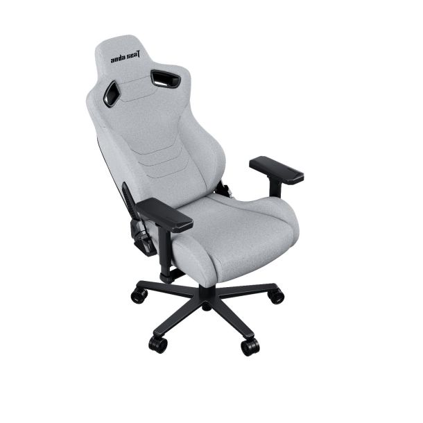 Крісло геймерське Anda Seat Kaiser 2 Pro Size XL Fabric Grey (871405837) недорого