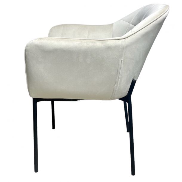 Кресло Kors Magic Velvet 2201, Черный (72876443) с доставкой