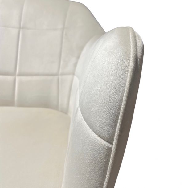 Кресло Kors Magic Velvet 2201, Черный (72876443) цена