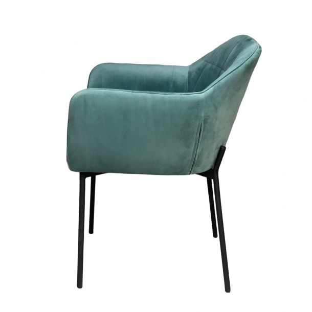 Крісло Kors Velutto - Mint 13, Чорний (72876372) дешево