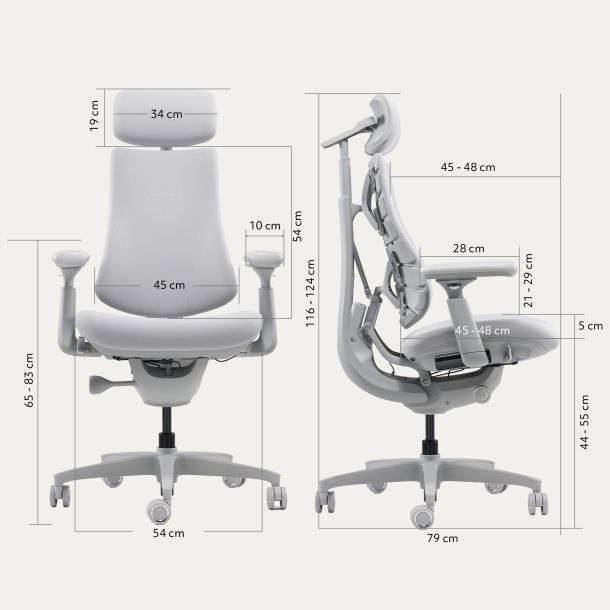 Кресло LiberNovo Omni Space Grey (1811489488) в Киеве