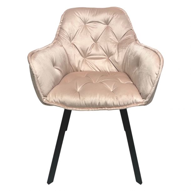 Кресло Lounge Deluxe Velour 33, Черный (72858754) цена