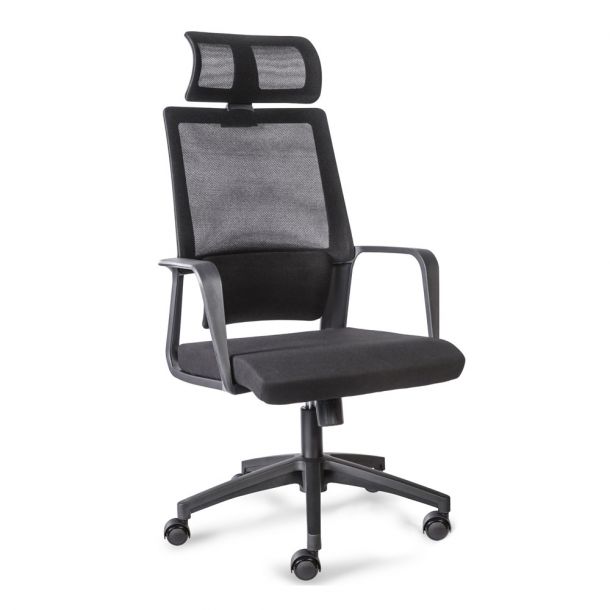 Кресло HATTA Mesh Comfort Черный, Черный (44460577) с доставкой