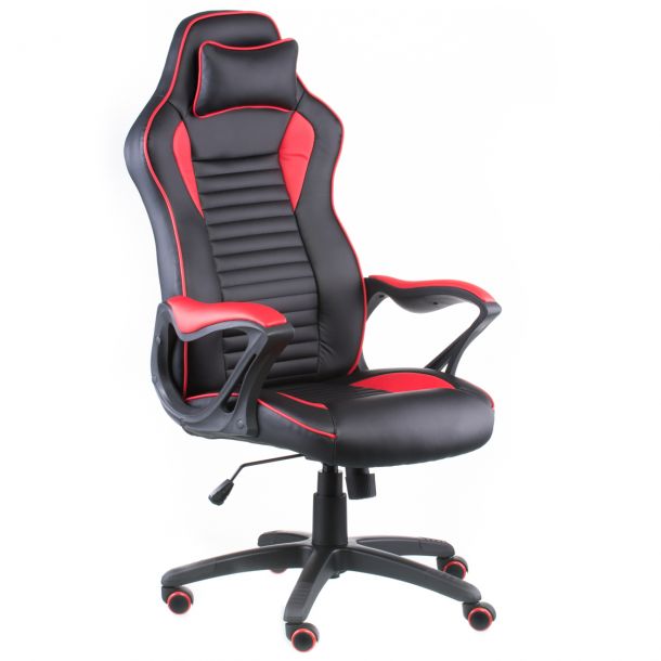 Крісло Nero Black, Red (26306948) недорого