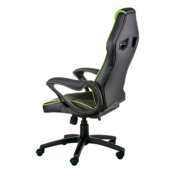 Кресло Nitro Black, Green (26373479) цена
