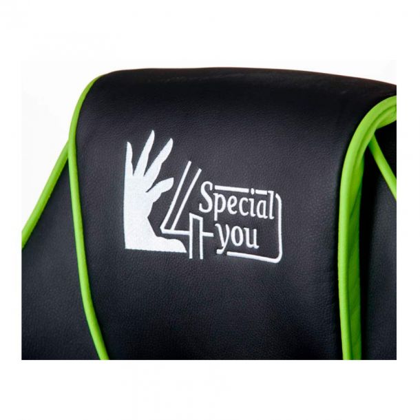 Кресло Nitro Black, Green (26373479) купить
