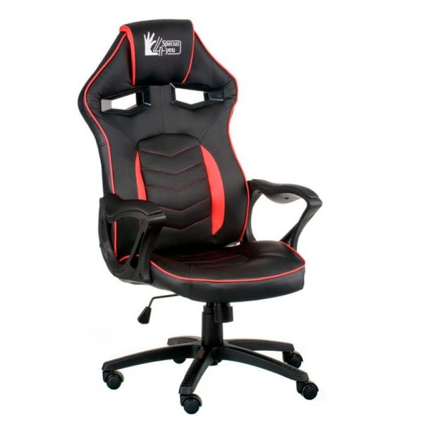 Крісло Nitro Black, Red (26373481) с доставкой